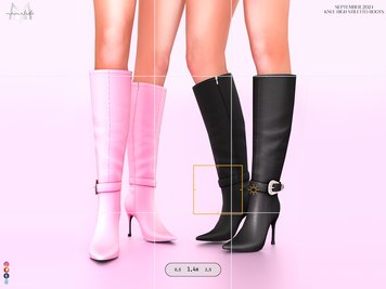 Knee High Stiletto Boots (Early Access)