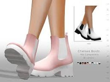 The Sims Resource | Chelsea Boots