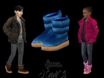 Padded winter boots-child