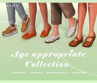 Age Appropriate Collection ( Shoes/ Loafers/ Flats) [MM]