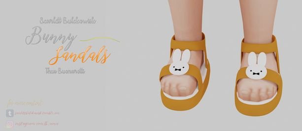 [Scarlett Bulckowisk] Bunny Sandals
