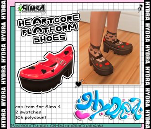 HeartCore Platform Shoes (TS4 only) | HYDRA