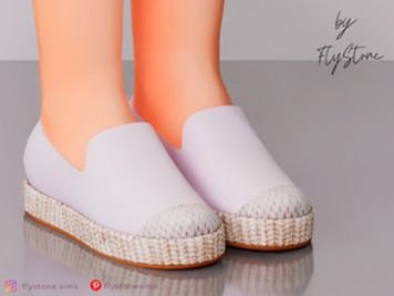 Child Loafers With Knit Texture
