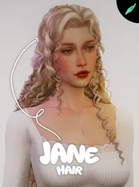 🤍 ~jane~ hair! 🤍 commissioned by @artemidian! by THATONEGREENLEAF