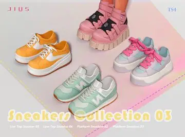 Low Top Sneakers Collection [Alpha] by JIUSSIMS