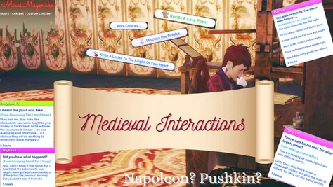 Mod: Medieval Interactions by MIZOREYUKII