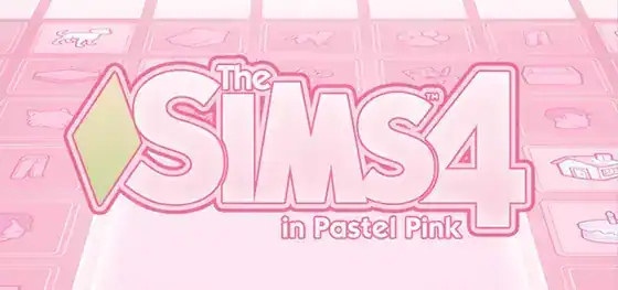 Pastel Pink UI Mod for The Sims 4