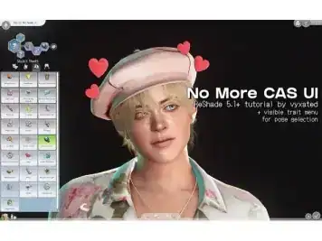Reshade: Hide UI in CAS and More by Vyxated#Mods