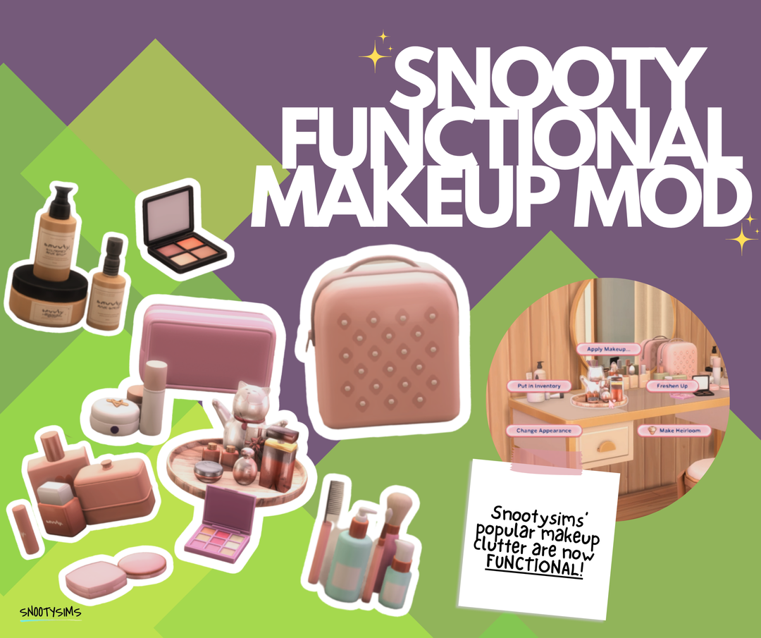 Snooty Functional Makeup Mod