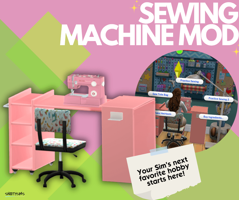 Modern Sewing Machine
