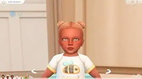 Baby Aged Up with Blonde Hair...But Her Family Has Black Hair : r/Sims4