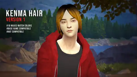 Kenma Kozume hair (solid & ombre)