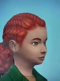 Why does my ginger sim have black hair when she wears this hat? : r/Sims4