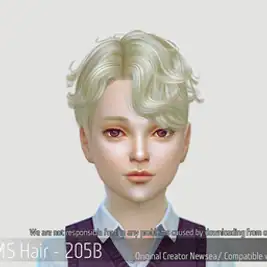 Korean child hair