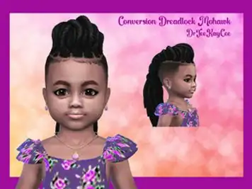 Converted Dreadlock Mohawk - Toddler