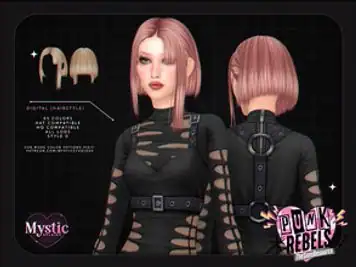 Digital (Hairstyle) - Style D
