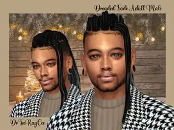 Dreaded Fade Adult Male ~ Base Combatible