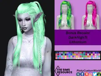 Bonus Recolor of DarkNighTt's Lithunium hair