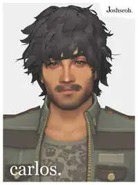 Carlos Short Messy Hairstyle for Male [MM]
