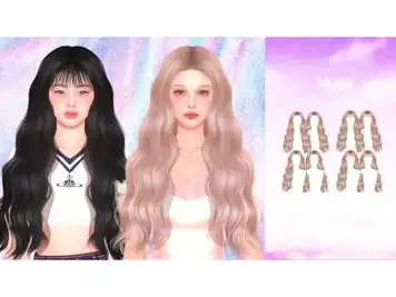GreenTeaHoneyGlam - Max 14 Hype Hairstyle  (Vibrant Green Hair Trend)
