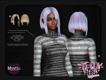 Digital (Hairstyle) - Style C