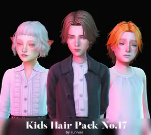 Kids Hair Pack No.17