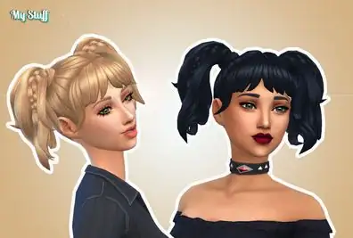 Cintia's Long Pigtails