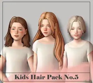 Kids Hair Pack No.5 by Sunivaa