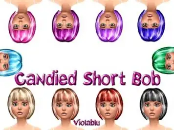 Candied Short Bob