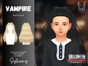 Vampire Hairstyle (Child)