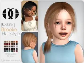 Brooke Hairstyle V3 [Toddler]
