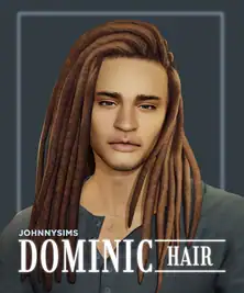 Dominic Long Dreads Hairstyle for Male and Female [MM]