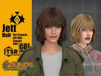 (Grunge) Jett Hair