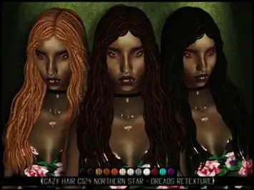 Blahberry Pancake - Cazy Hair c124 NS - Dreads Retexture