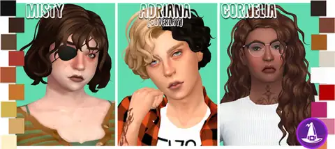 @clumsyalienn & @kamiiri Witching Hour Hair Dump