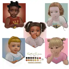 Infant Hair Conversions part 2
