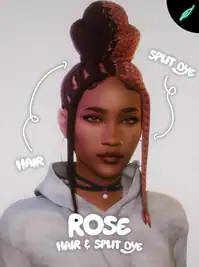 🌹 ~rose~ hair & split dye! 🌹