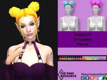 Retexture of Palma hair by Enriques4