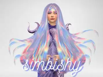 Holographic Rainbow Hair | Recolor of NILYN Snowmoon Hair