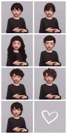 7 kids hair conversions!