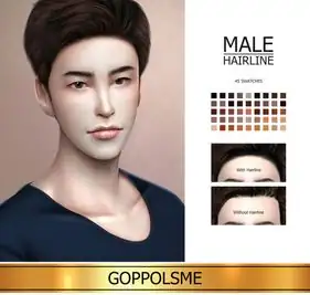 GPME-GOLD Male Hairline