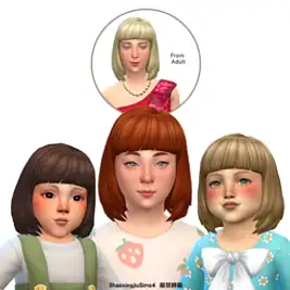 Bob Shoulder Hair Set