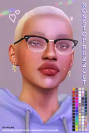 Buzzcut Hair with Haircolor [MM]