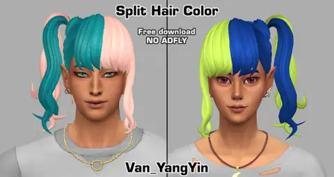 Extra Split Hair Color