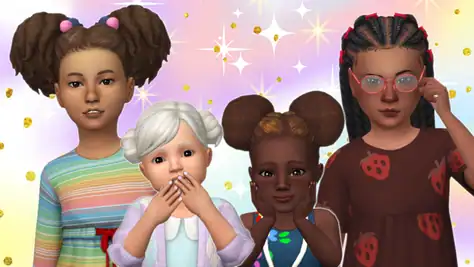 4 hairs by Hypergnomesimblr Updated