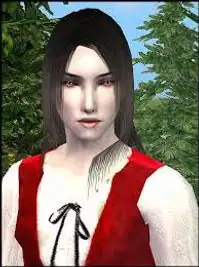 Mod The Sims - Layered Edit of MyoS's Long Male Hair Mesh