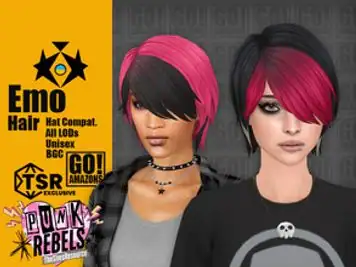 Emo Hair (Punk Rebels)