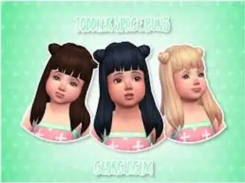 Georgiaglm — ⏩ Toddler Space Buns ⏪ ⏩ I love this hair for kids...