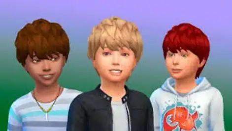 Boys Messy Hair | eijza's sims
