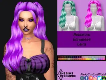 Retexture of Leira hair by Enriques4